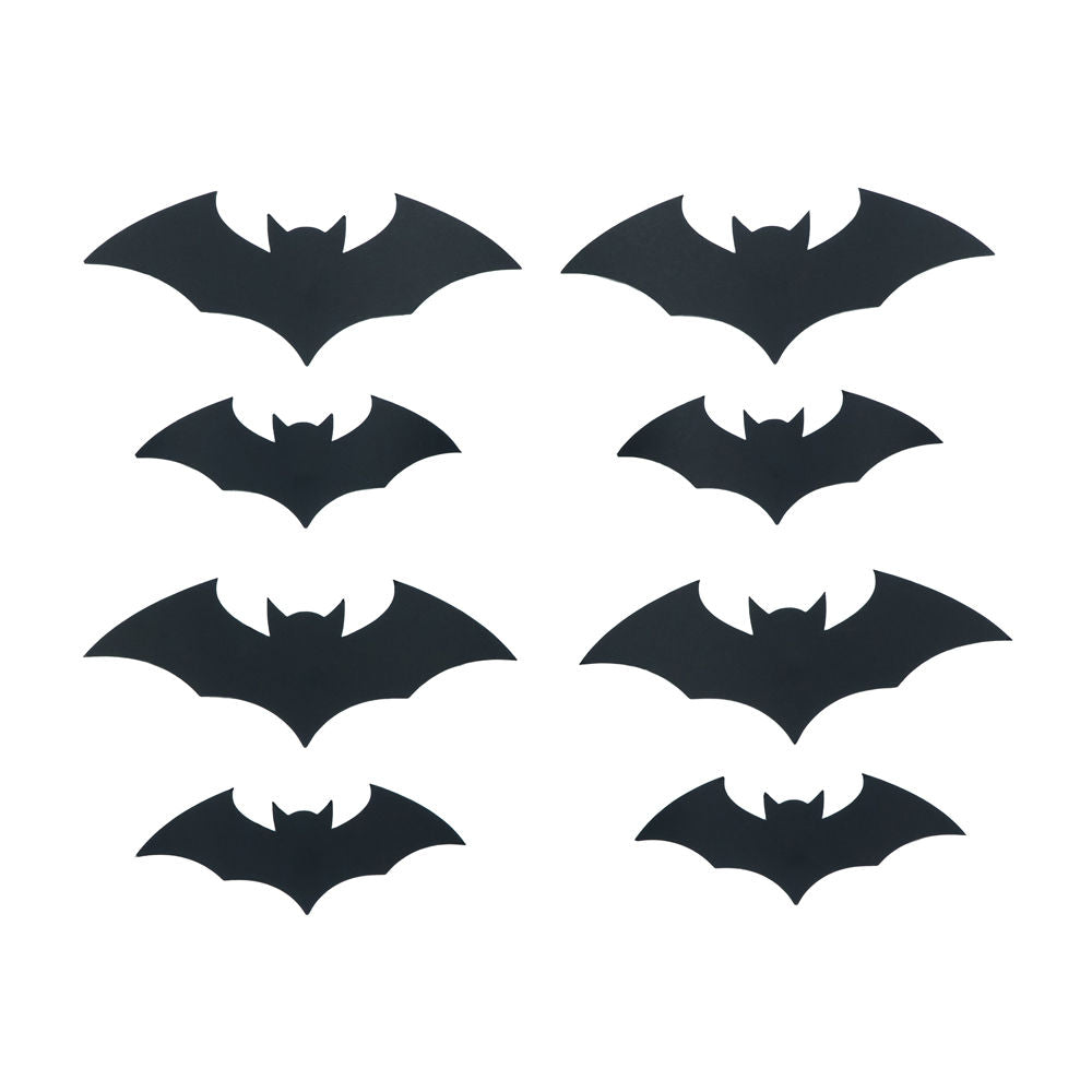 BATS 7x2.75, 9x3.5  16 pieces, black