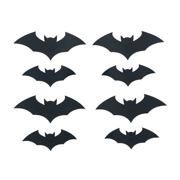 BATS 7x2.75, 9x3.5  16 pieces, black
