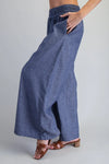 Easy Does it Wide Leg Pant - Blush & Cactus