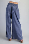 Easy Does it Wide Leg Pant - Blush & Cactus