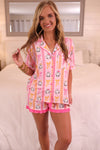 GIGI The Ghost Ruffle Pajama Set