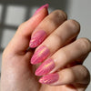 PaintLab Mermaid Shell Press - On Nails - Blush & Cactus