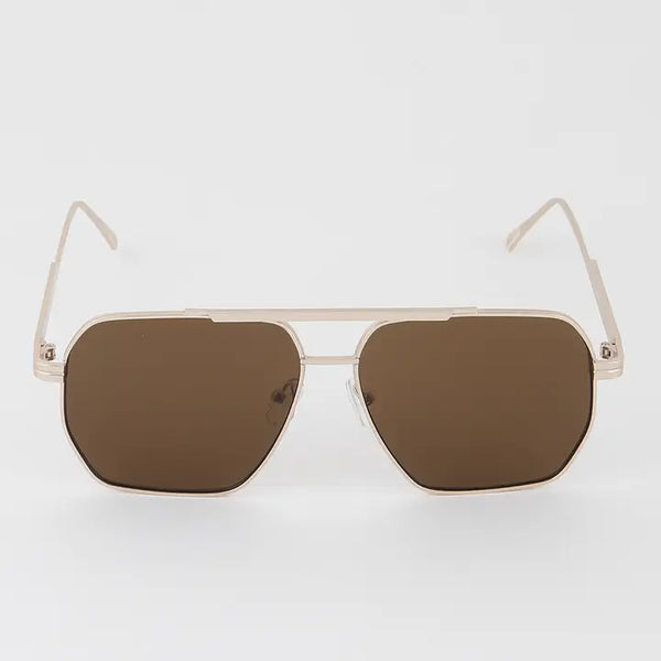 Classic Tinted Aviator Sunglasses