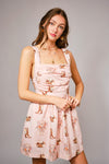 Blue B Western Dream Ruched Mini Dress