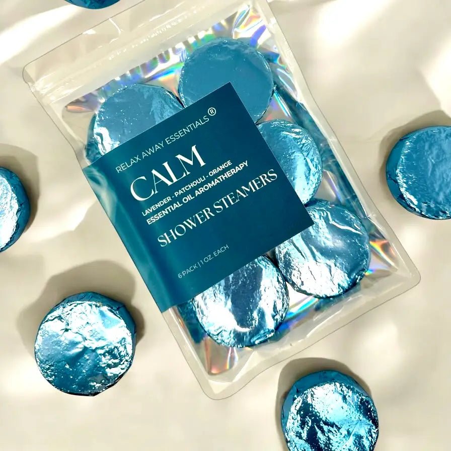 Calm Shower Steamers 6 Pack - Made in USA - Blush & Cactus