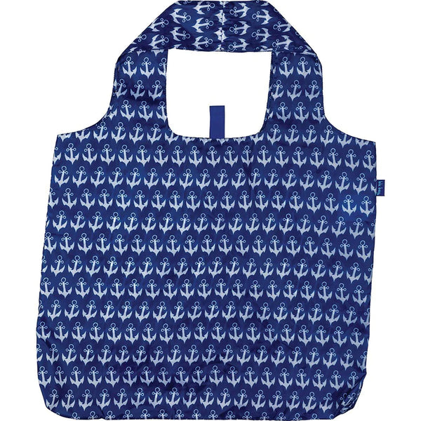 Anchor Navy Blu Bag Reusable Shopping Bag - Machine washable