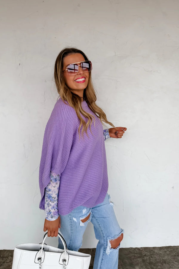 Spring Meg Pullover Poncho - arrives early Feb - Blush & Cactus