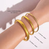 Budha Girl Aura Lumine All Weather Bangles® (Set of 6) - Blush & Cactus