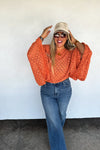 Fall Colors Free Spirit Bell Sleeve Top