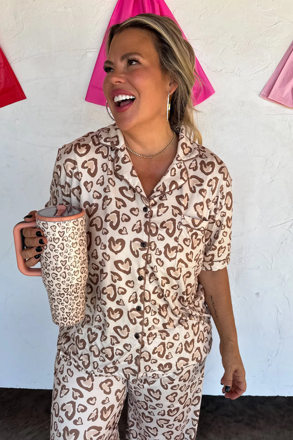 Valentines Stainless Steel Tumblers - Blush & Cactus