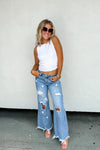 ***PREORDER*** Drew Distressed Dad Jeans