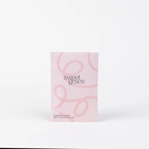Sweet Grace Modern Swirl Sachet - Blush & Cactus