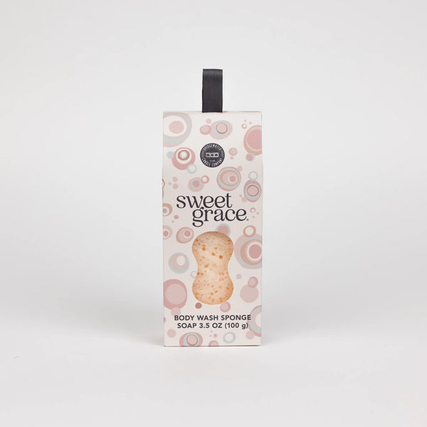 Sweet Grace Body Wash Sponge - Blush & Cactus
