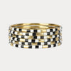BuDhaGirl Ash Veda Bangles - Set of 6 - Blush & Cactus