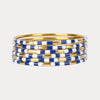 BuDhaGirl Veda Bangles - Set of 6 - Blush & Cactus