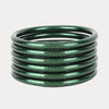 Budha Girl Frond All Weather Bangles® (Set of 6) - Serenity Prayer - Blush & Cactus