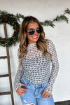 **PREORDER**  Christmas Dress it up Mesh Tops