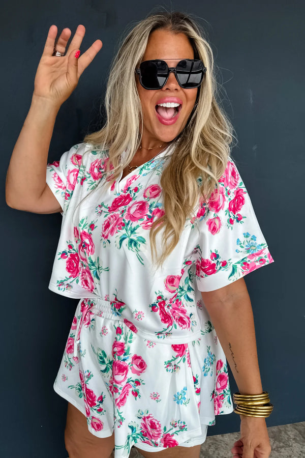 Pretty to Play Skort Set - Blush & Cactus