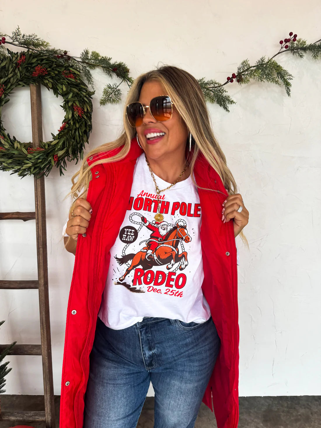 **PREORDER** Northpole Rodeo Graphic Tee