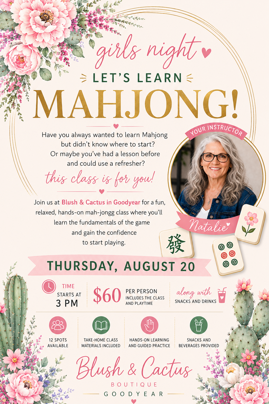 Girls Night: Let's Play Mahjong