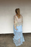 **PREORDER** Blooming Maxi Skirt - Blush & Cactus
