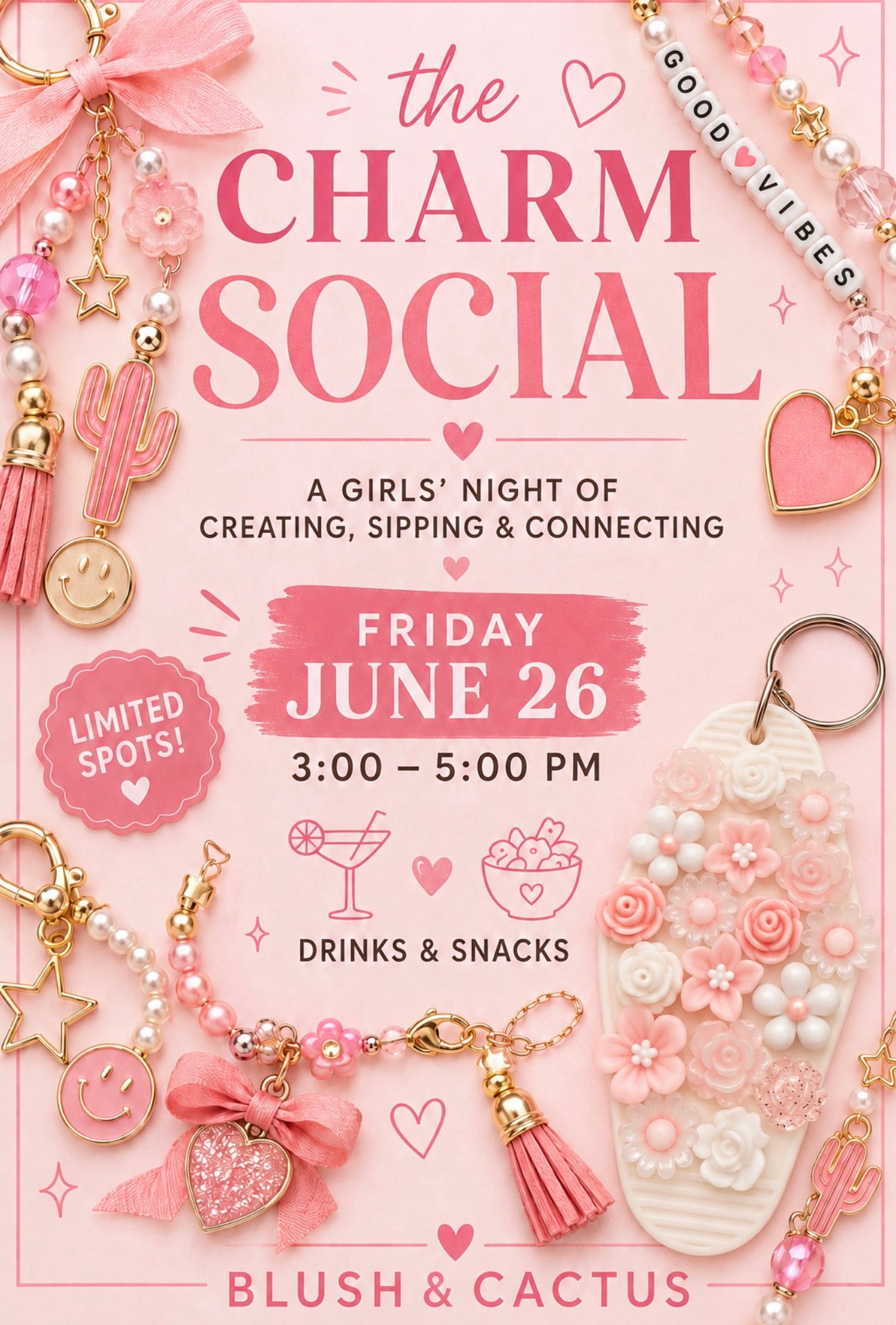 Girls Night: The Charm Social - Friday June 26