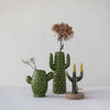 4"L x 7-3/4"H Stoneware Cactus