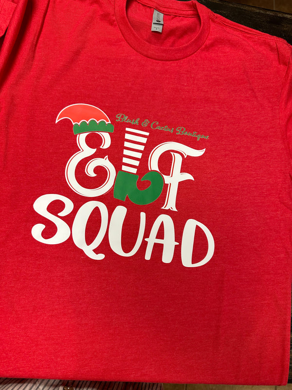 Blush & Cactus Elf Squad Tshirt