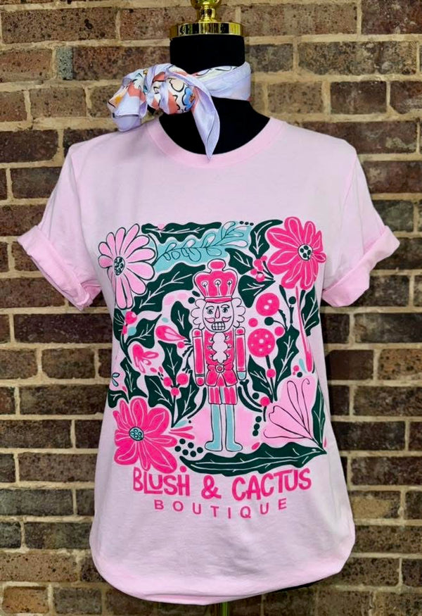 Blush & Cactus Exlusive Nutcracker Tee