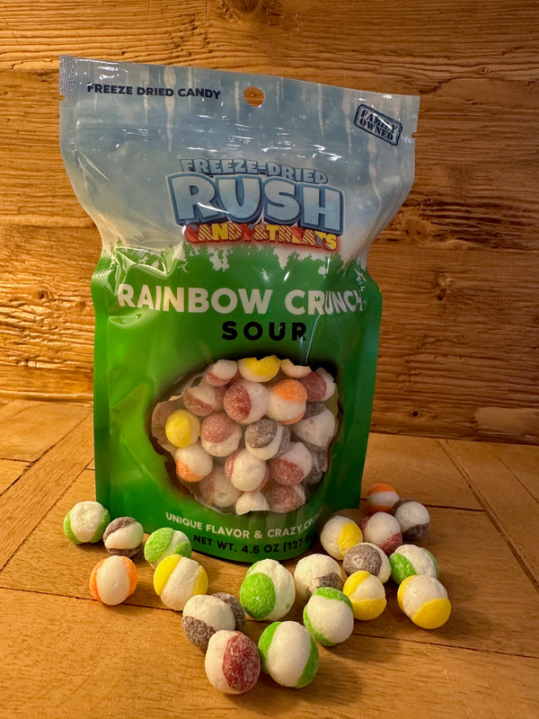Freeze Dried Rush Rainbow Crunch Sour