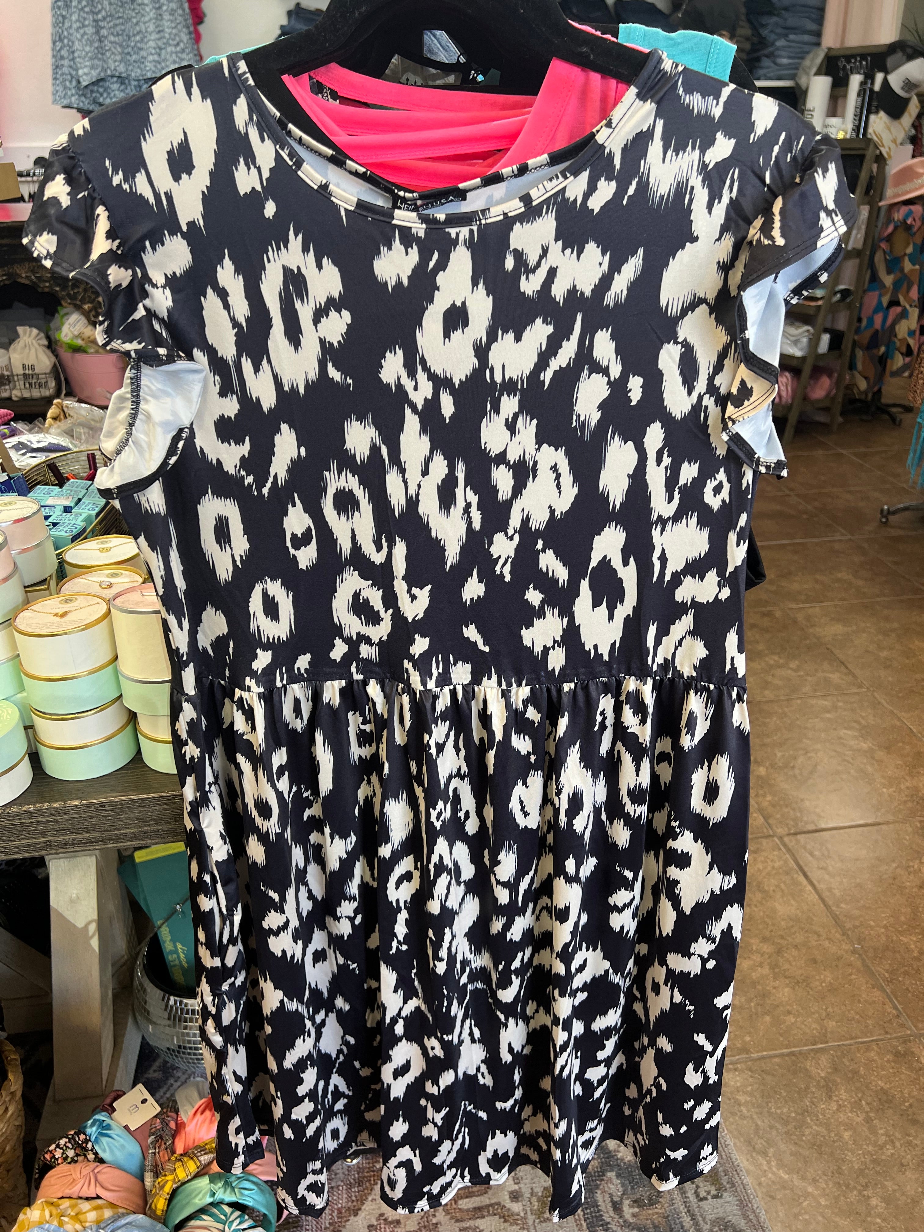 Babydoll Mini Dress with Pockets