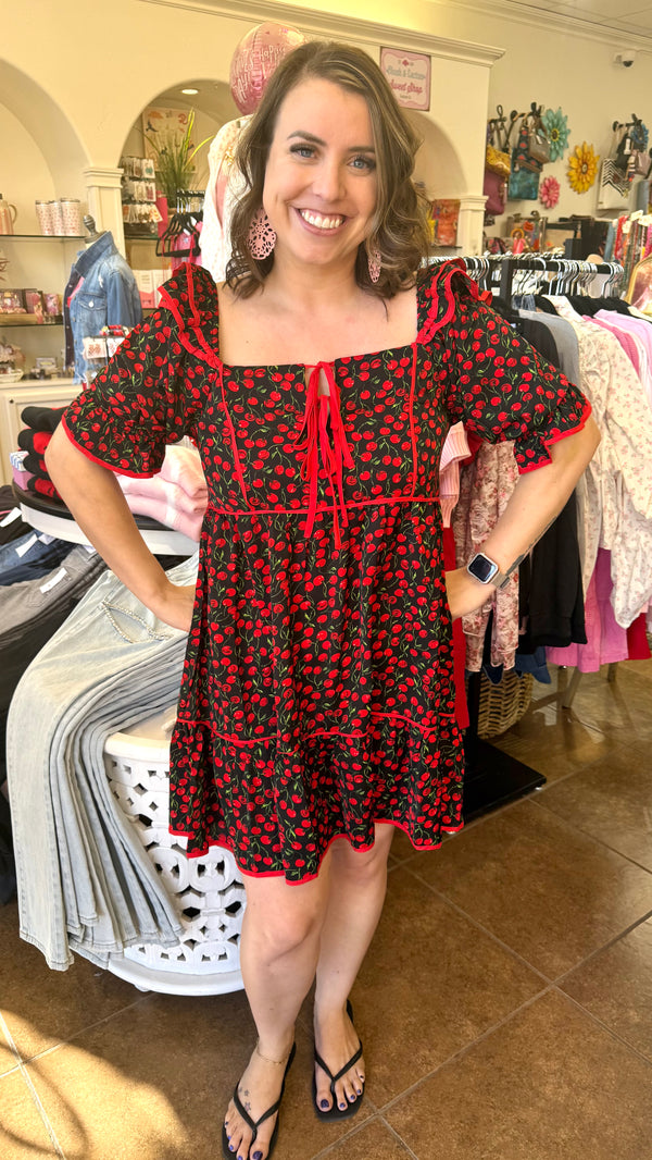 Umgee Cherry Dress