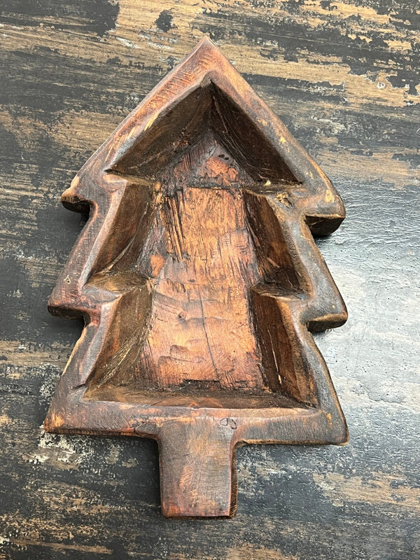 Wood Christmas Trees - 2 sizes - Blush & Cactus