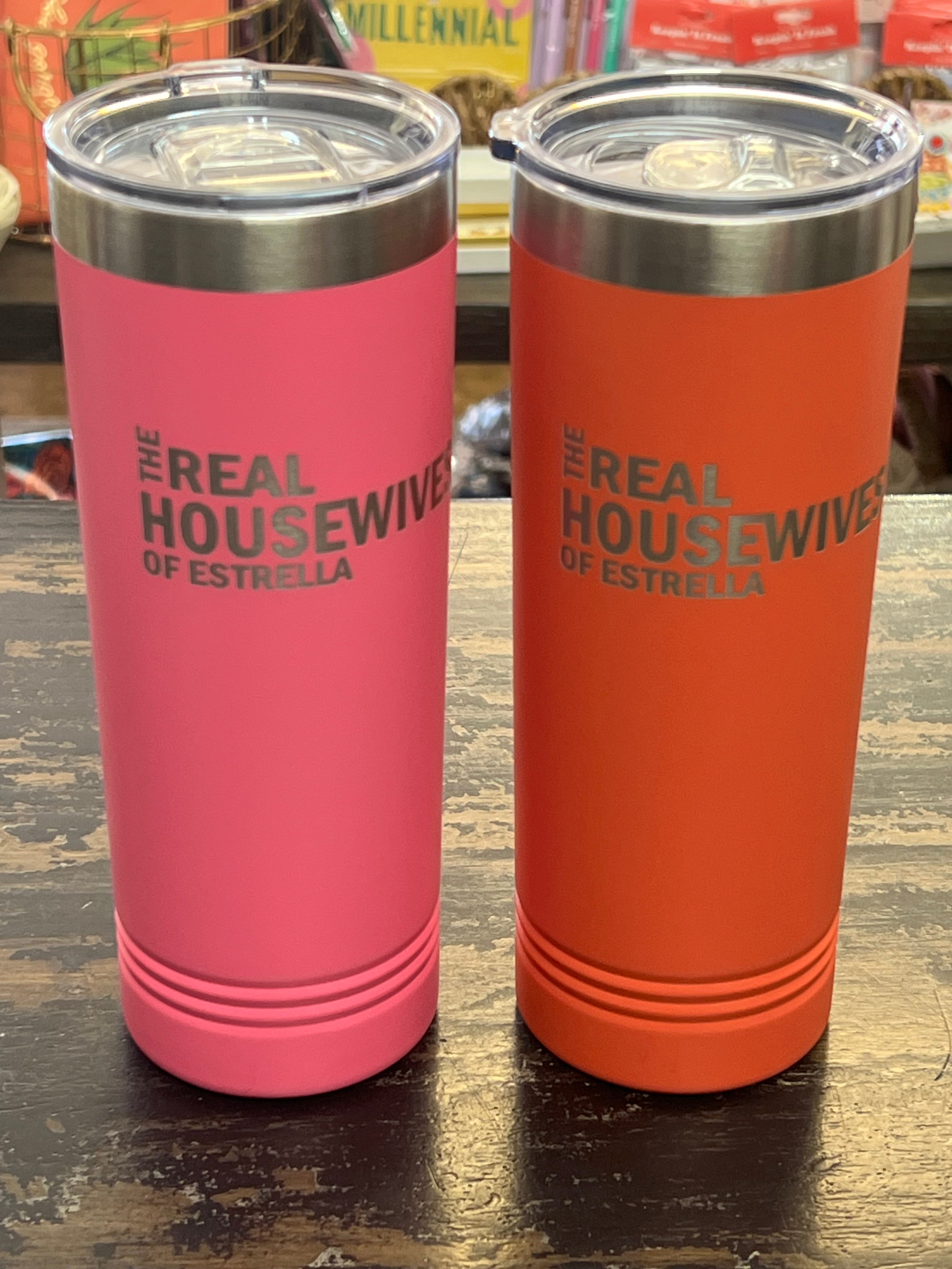 Real Housewives Of ESTRELLA Polar Skinny Tumbler
