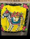 Burro Tee - Blush & Cactus