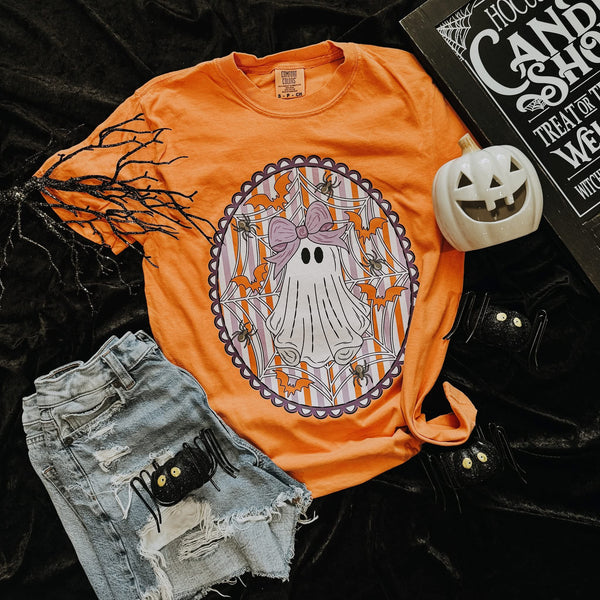 Halloween Girly Ghost Graphic Tees