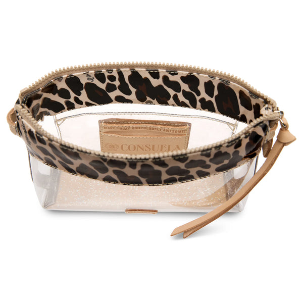Consuela | Clear Mona Midtown Crossbody - Blush & Cactus