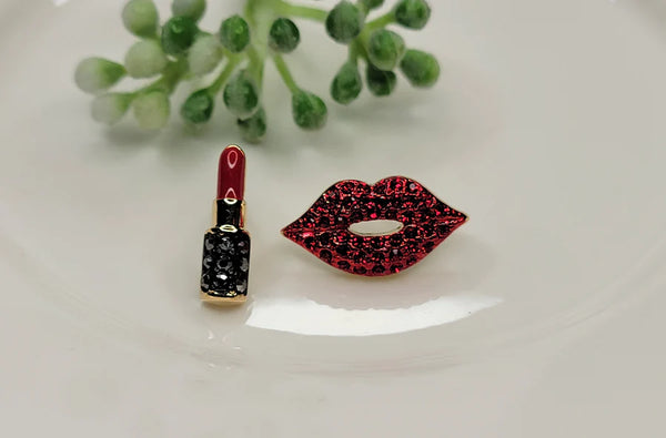 Lips & Lipstick Earrings