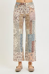 Risen High rise Ankle Wide Leg Pants