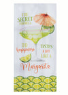 Summer Sippin' Margarita Dual Purpose Terry Towel