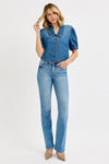 Risen Jeans Tummy Control High Rise Straight Jeans