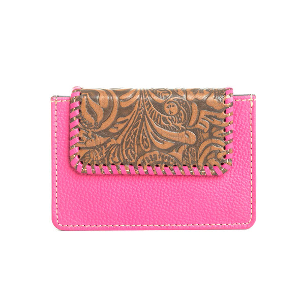 Myra Bag Brite Canyon Credit Card Holder in Pink