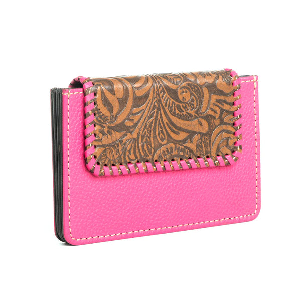 Myra Bag Brite Canyon Credit Card Holder in Pink