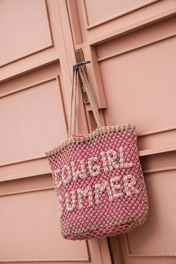 Myra Bag Tequila Town Dimension Tote bag in Pink