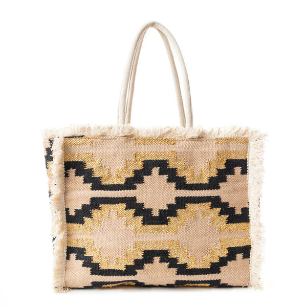 Myra Bag Wild West Sandstone Tote Bag