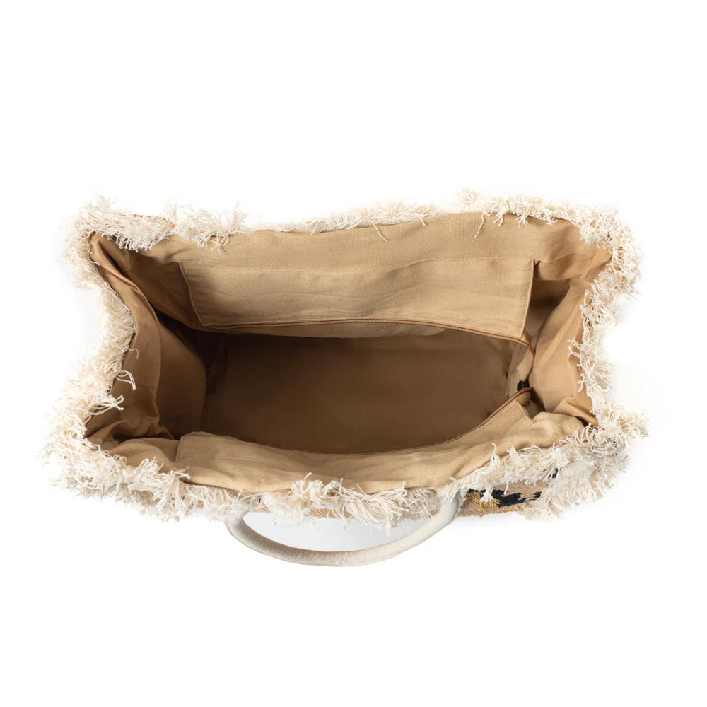Myra Bag Wild West Sandstone Tote Bag