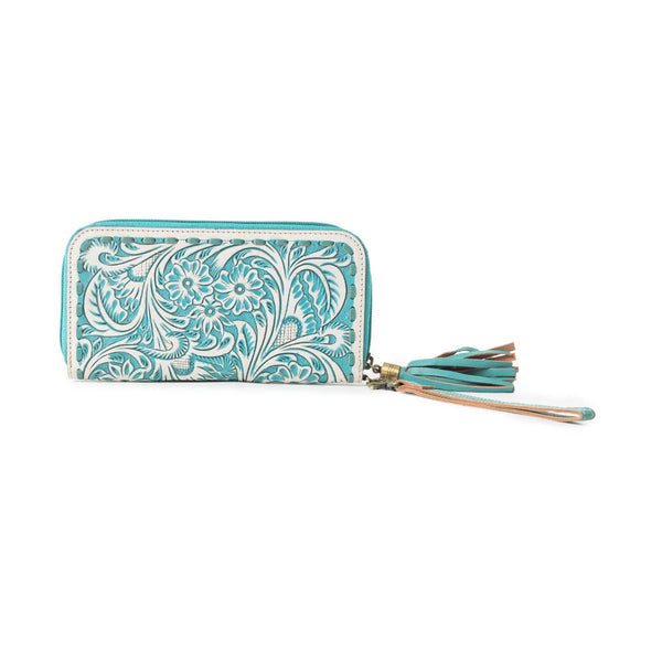 Myra Bag Miss Western Wallet in Blue