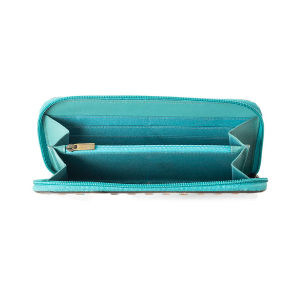 Myra Bag Miss Western Wallet in Blue