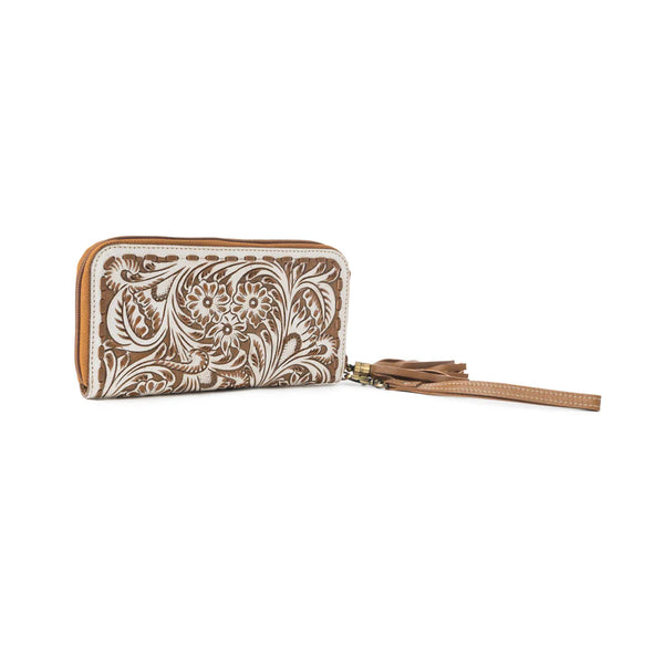 Myra Bag Miss Western Wallet in Brown