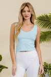 Yelete Short Version-Reversible V Neckline Seamless Tank